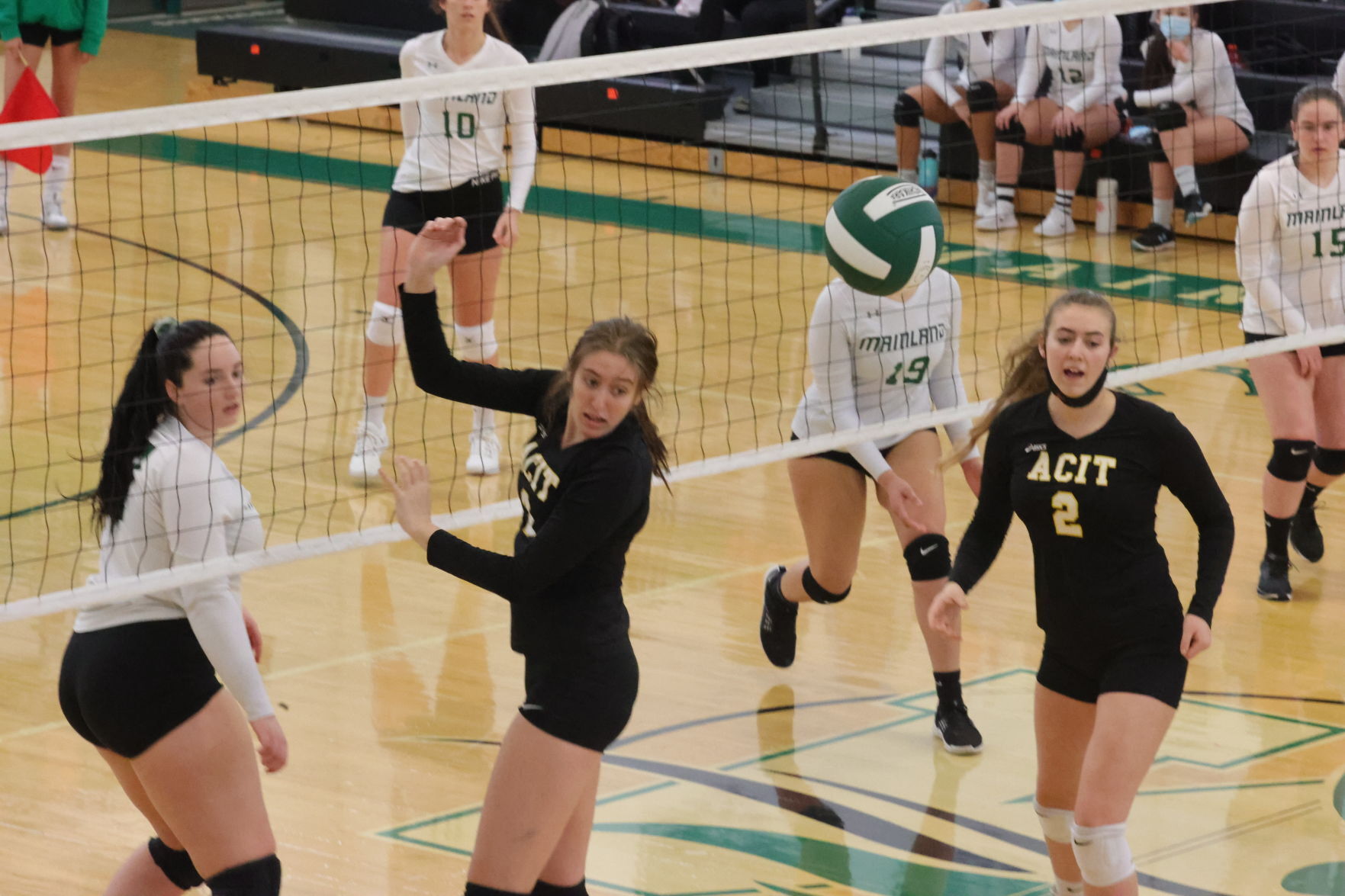 Mainland vs ACIT volleyball